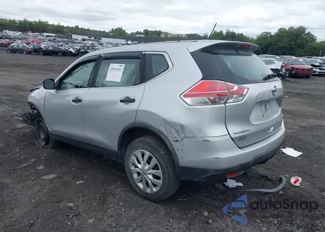 2016 Nissan Rogue S из США, поврежденный, VIN KNMAT2MV5GP625234